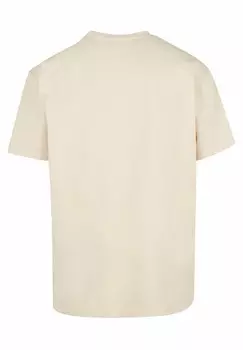 Футболка с принтом FRIDA KAHLO UNIQUE HEAVY OVERSIZE TEE Merchcode, бежевый