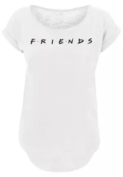 Футболка с принтом FRIENDS TV SERIE F4NT4STIC, белый