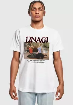 Футболка с принтом Friends Unagi ABSOLUTE CULT, белый