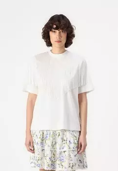 Футболка с принтом FRINA YAS, белый