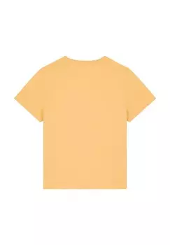 Футболка с принтом FUNNY CAT watapparel, желтый