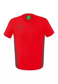 Футболка с принтом FUSSBALL TEAM ESSENTIAL Erima, красный