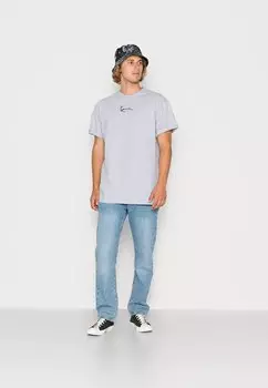 Футболка с принтом ФУТБОЛКА ESSENTIAL UNISEX 3 PACK Karl Kani, черный/белый/пепельно-серый