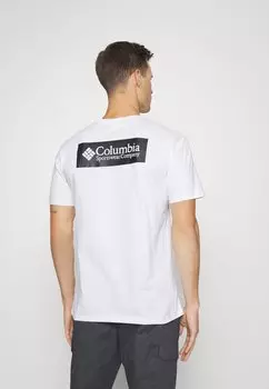 Футболка с принтом ФУТБОЛКА NORTH CASCADES™ SHORT SLEEVE Columbia, белый