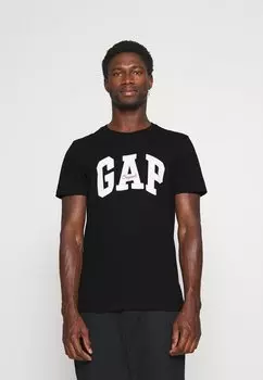 Футболка с принтом GAP, черный