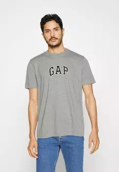 Футболка с принтом GAP, серый