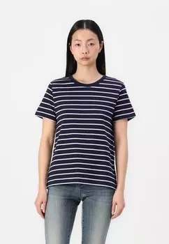 Футболка с принтом GAP, темно-синий