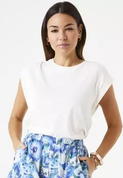 Футболка с принтом Garcia, белый