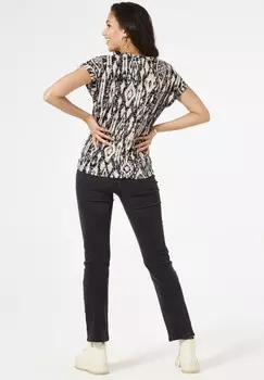 Футболка с принтом Garcia, черный