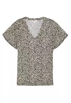 Футболка с принтом Garcia, черный