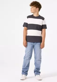 Футболка с принтом Garcia, серый