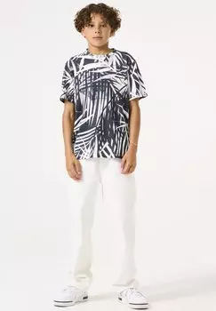 Футболка с принтом Garcia, серый