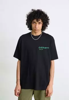 Футболка с принтом Gelato Carhartt WIP, черная