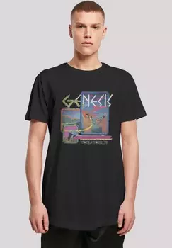 Футболка с принтом GENESIS WORLD TOUR F4NT4STIC, черный
