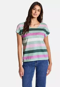 Футболка с принтом GESTREIFT Street One, цвет Grn