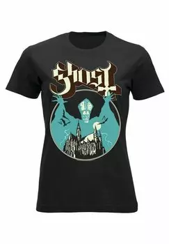 Футболка с принтом GHOST OPUS rockshirts, цвет black