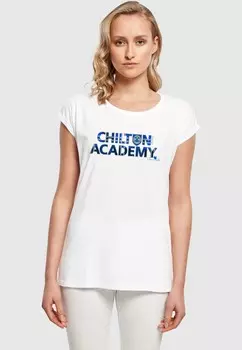 Футболка с принтом GILMORE CHILTON ACADEMY ABSOLUTE CULT, белый