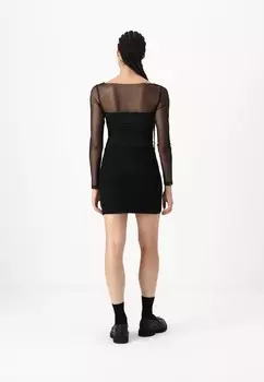 Футболка с принтом Gina Tricot, черный