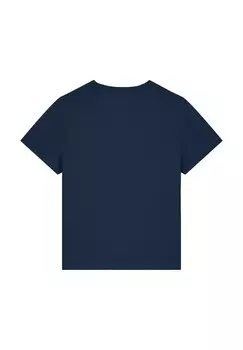 Футболка с принтом GIPFELSTRMERIN watapparel, темно-синий