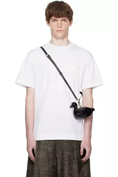 Футболка с принтом "гирлянда из лент" Simone Rocha, мультиколор