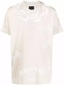 Футболка с принтом Givenchy, нейтральный цвет