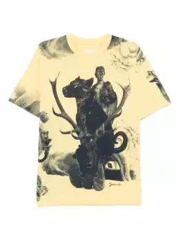 Футболка с принтом Givenchy, желтый