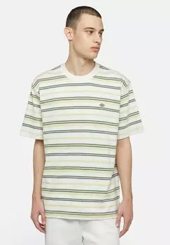 Футболка с принтом Glade Spring Tee Dickies, цвет hrzntl strip cl