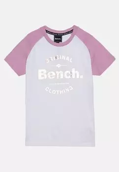 Футболка с принтом GLEAM Bench, цвет white