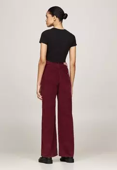 Футболка с принтом GLITTER VARSITY Tommy Jeans, черный