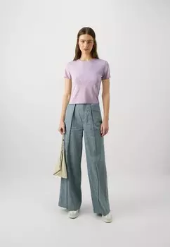 Футболка с принтом GO VINTAGE BABY TEE Guess Originals, разноцветный