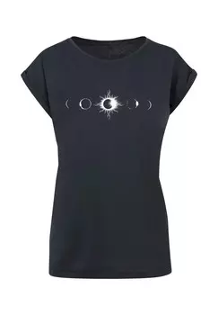 Футболка с принтом GODSMACK-LUNAR PHASES Merchcode, темно-синий