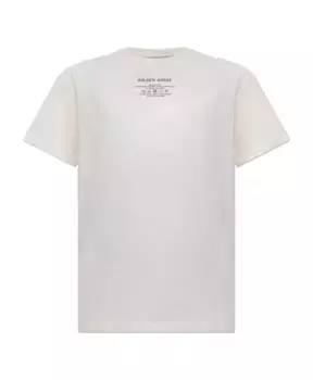 Футболка с принтом Golden Goose, белый