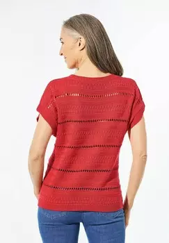 Футболка с принтом GOLDNER, красный