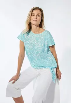 Футболка с принтом GOLDNER, синий