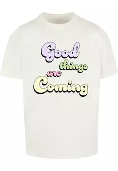Футболка с принтом GOOD THINGS HEAVY Merchcode, цвет ready for dye
