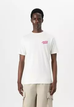 Футболка с принтом GRABKE ALL AROUND STACK UNISEX Santa Cruz, белый