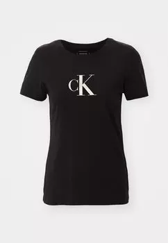 Футболка с принтом GRADIENT SLIM TEE Calvin Klein Jeans, черный