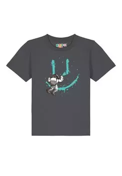 Футболка с принтом GRAFFITI ASTRONAUT Watapparel, цвет anthracite