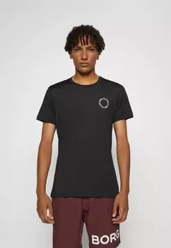 Футболка с принтом ГРАФИКА Bjrn Borg, черная красота