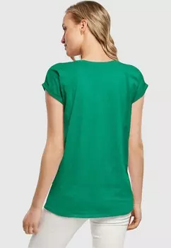 Футболка с принтом GRAND LOS ANGELES EXTENDED SHOULDER TEE Merchcode, зеленый