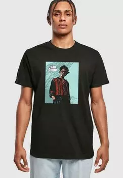 Футболка с принтом GRAND SAN DIEGO ROUND NECK Merchcode, цвет black
