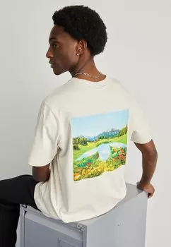 Футболка с принтом GRAPHIC adidas Originals, цвет white