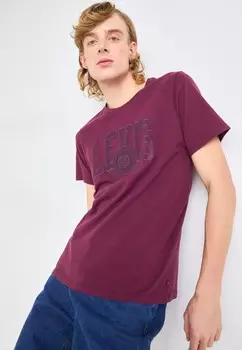 Футболка с принтом GRAPHIC CREWNECK Levi's®, бордовый