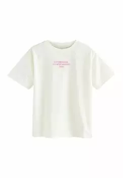 Футболка с принтом GRAPHIC Next, белый