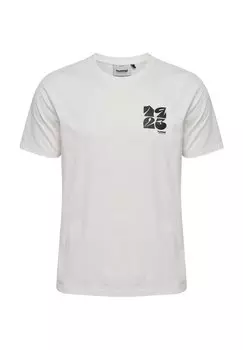 Футболка с принтом GRAPHIC REGULAR Hummel, белый