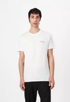 Футболка с принтом GRAPHIC SLUB TEE Tommy Jeans, слоновая кость