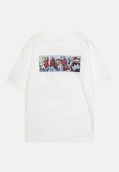 Футболка с принтом GRAPHIC TEE BOYS GAP, слоновая кость