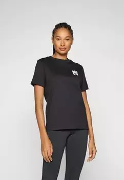 Футболка с принтом GRAPHIC TEE Champion, черный