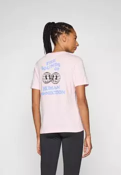 Футболка с принтом GRAPHIC TEE Champion, светло-розовый