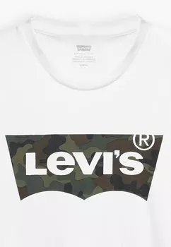 Футболка с принтом Graphic Tee Levi's, белая